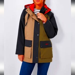 Barbour Women's Black, Tan, and Olive Utility Jacket